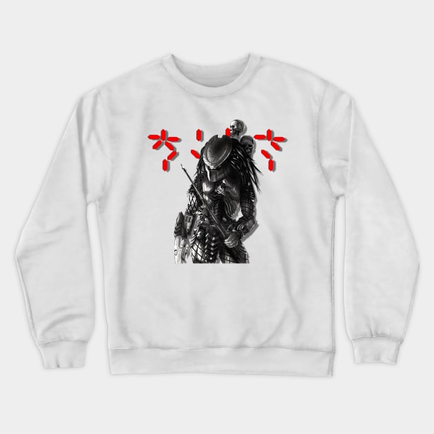 Predator Countdown Crewneck Sweatshirt by MrPhilFox